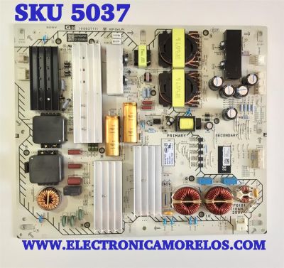 FUENTE PARA TV SONY / NUMERO DE PARTE 1-006-772-21 / APS-433/B(CH) / 100677221 / 100627111 / Z01P4332-P0W / 211000834 / PANEL HDBO075DDU02 / MODELO XR-75Z9J / XR75Z9J